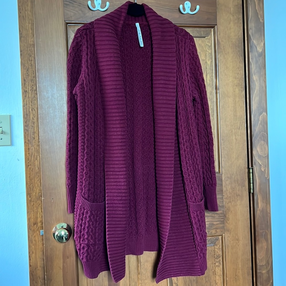 Thick Maroon Sweater